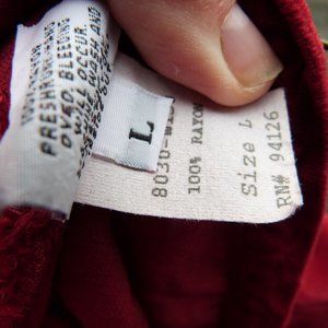 CP Shades Rayon Velvet Loose Fitting Pants